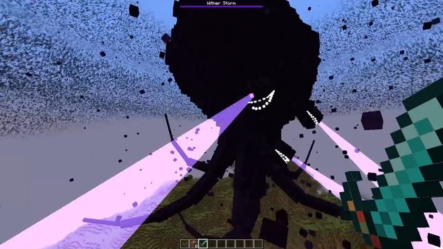 All Stages of explosions Wither Storm in minecraft! смотреть онлайн