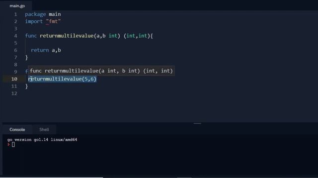 How to Return Multiple Values from Functions | Golang Tutorial | смотреть онлайн