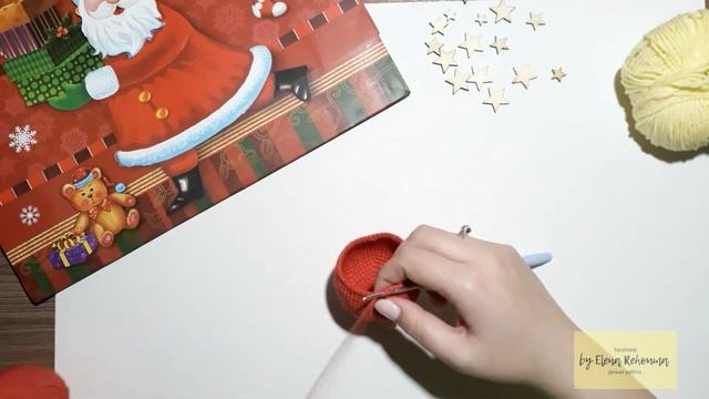 #1 ЕЛОЧНЫЙ ШАР. ВЯЗАЛЬНЫЙ АДВЕНТ КАЛЕНДАРЬ. ПРОСТЫЕ ИГРУШКИ МК смотреть онлайн