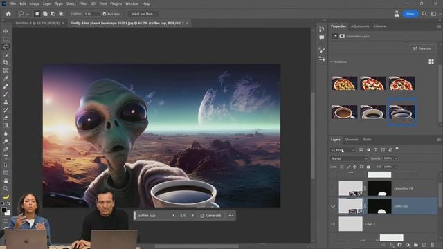 Create Generative AI Magic Live in Adobe Photoshop, Illustrator and Firefly смотреть онлайн