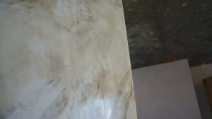 Камин. Венецианская штукатурка под мрамор.