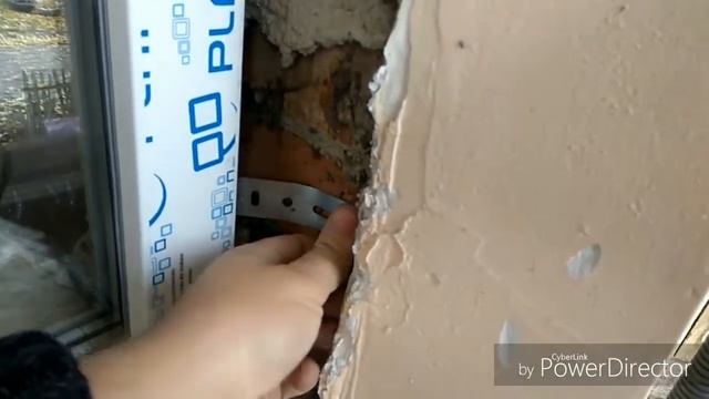О анкерных  пластинах в окнах.
