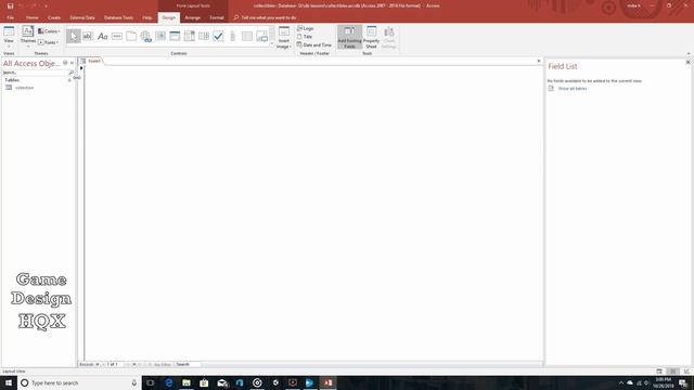 Microsoft Access - Tracking Collectibles with a Database 01 смотреть онлайн