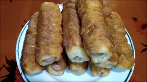 Сосиски в тесте без дрожжей.mp4