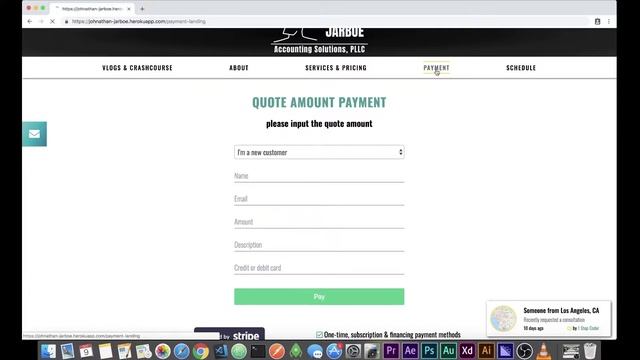 Amazing Accountant Website with Payment & Appointment Functions смотреть онлайн