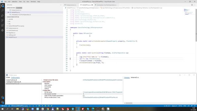 SprutCAM Postprocessor For Writing The All Operation Parameters From PPFun Command To An XML File.