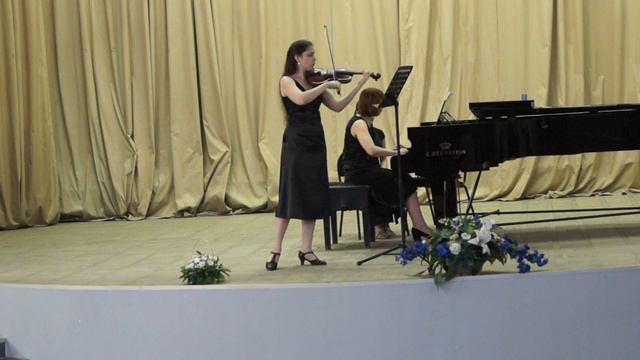 Маркович Радомира - Соната для скрипки и фортепиано Юхансен 2 часть смотреть онлайн