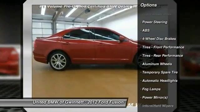 2012 Ford Fusion Duluth GA F32419A смотреть онлайн