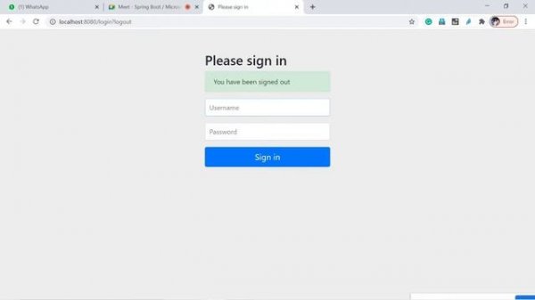Spring Boot Security Security Configuration, Basic Authentication and Roles with Practical SESSION9