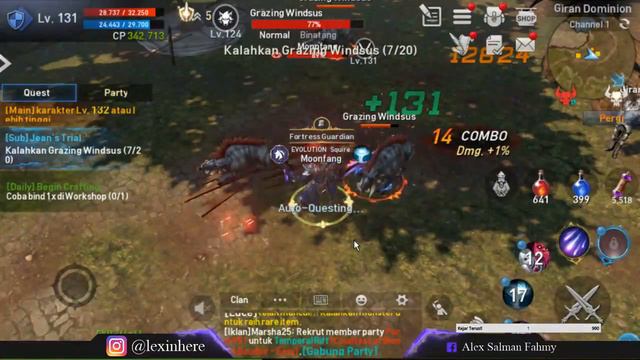 Lineage 2 Revolution - Lv131? Free Player, bukan SULTAN! Grinding Grinding (Majapahit) смотреть онлайн