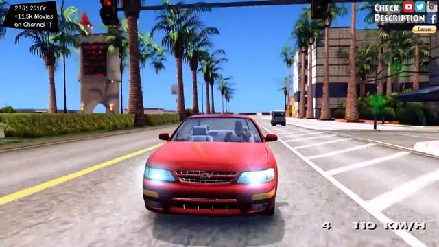 GTA San Andreas - 1998 Nissan Maxima EnRoMovies _REVIEW смотреть онлайн