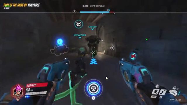 Pulling a dva as Tracer смотреть онлайн