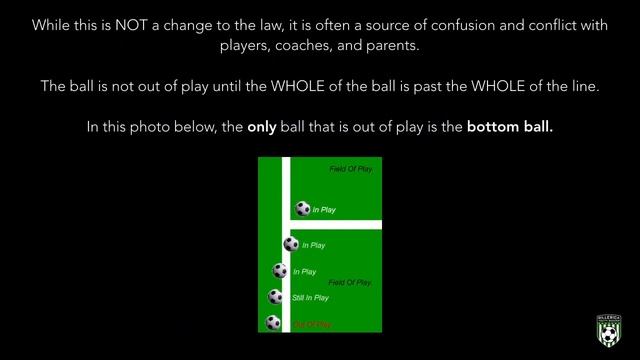 Changes to Laws 8 and 9 - Ball in and Out of Play, and Dropped Ball Procedures смотреть онлайн