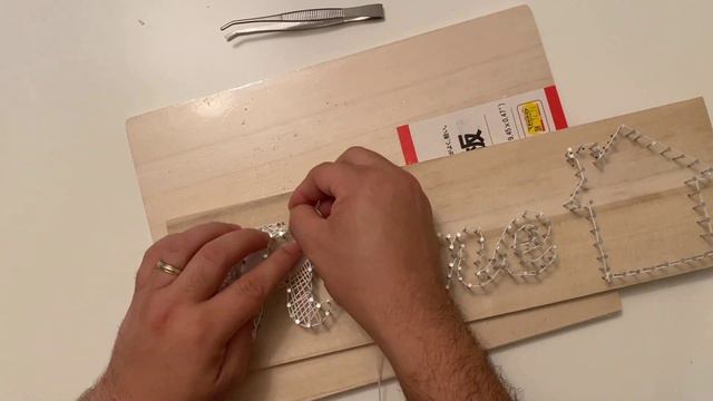 DIY Easy String Art Home l string arts letter смотреть онлайн