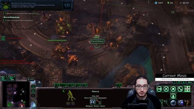 Glutton for Punishment | Starcraft 2 Mastery Achievement Guide | SC2 Nova Covert Ops Walkthrough смотреть онлайн