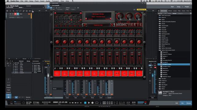 Konkreete is coming! New VST drum machine Plug in смотреть онлайн