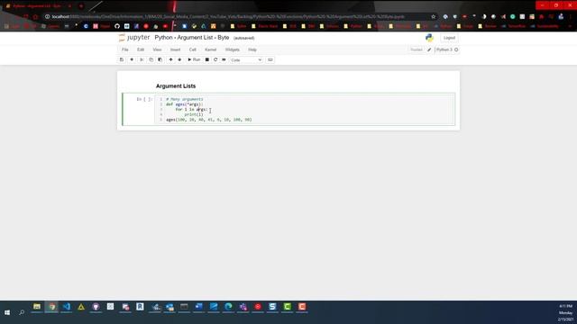 Python | Argument List | Bytes смотреть онлайн