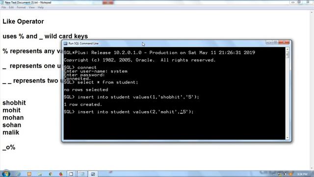 Oracle in Hindi By Pankaj Panjwani #13 | Like Operator смотреть онлайн