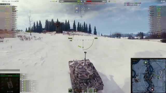 World of Tanks Bat Châtillon 25 t 5 Kills 10,2K Damage смотреть онлайн