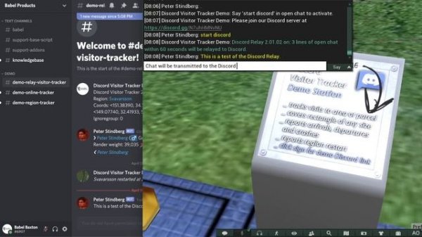 Discord Chat Bot Relay + Server Joiner: Send chat to Discord for fun, homes, clubs, meetings & shop