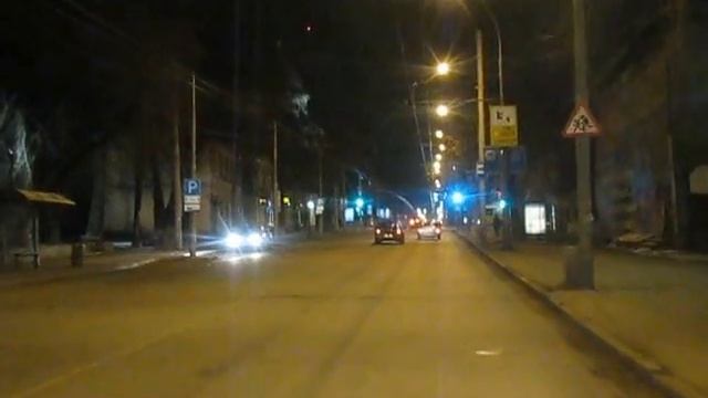 2009.11.08 Пермь. На троллейбусе по ул.Сибирской смотреть онлайн
