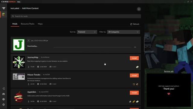 YENİ CURSEFORGE ve ÖZELLİKLERİ - Minecraft ve Mod Paketleri смотреть онлайн