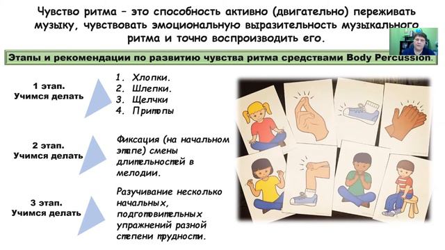 Body Percussion в формировании чувства ритма дошкольников. Калгаманова Оксана Геннадьевна Тюмень смотреть онлайн