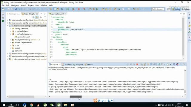 48.Spring Cloud Config与Eureka｜spring cloud study｜微服务｜教学 смотреть онлайн