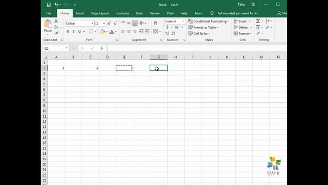 MS Excel (Tips-1): Copy Formula Cell Value to Another Cell - SWIK смотреть онлайн