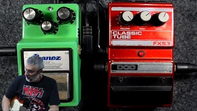 Comparativo DOD Classic Tube FX53 X Ibanez TS9