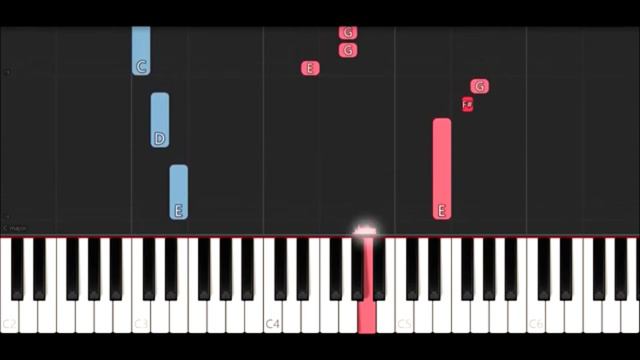 UEFA Champions League Theme (EASY Piano Tutorial) смотреть онлайн