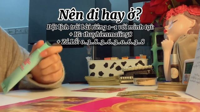 NÊN ĐI HAY Ở LẠI? không chọn tụ #tarot смотреть онлайн