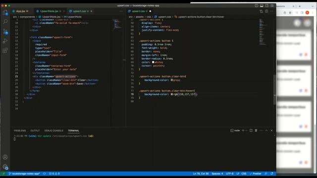 Build A Notes App From Scratch With React Js And Localstorage #reactjs #beginners #webdevelopment смотреть онлайн