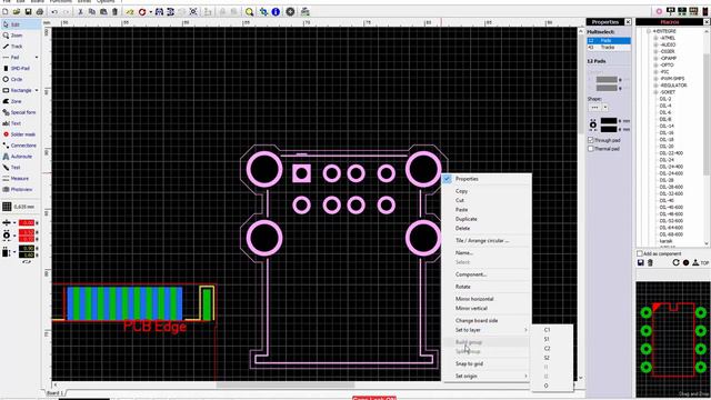 Sprint Layout 6 KiCad Footprint, EasyEDA Kütüphane SVG, Orkod, Font Eklentisi смотреть онлайн