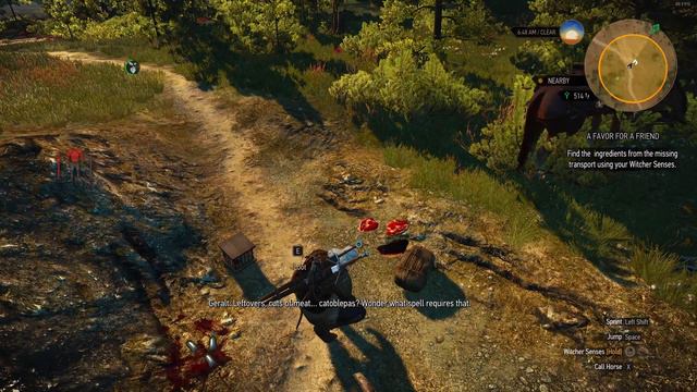 The Witcher 3 - Ep.9 - Forefathers Eve + Favour For A Friend смотреть онлайн