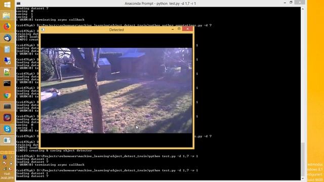 multiple custom object recognition, DLIB (trained within 5 secs on a handful images for 2 objects) смотреть онлайн