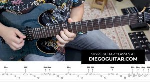 Highway Star Deep Purple Guitar Solo Cover | Tab | Lesson | Tutorial