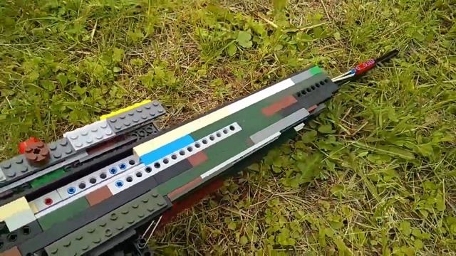 Лего снайперская винтовка