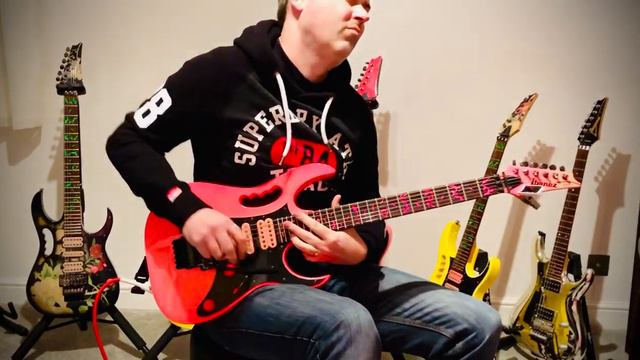 Steve Vai For The Love Of God played on Ibanez Jem 777vsk 1989 смотреть онлайн