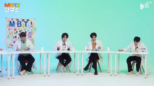 Лаборатория MBTI с BTS, эпизод 1