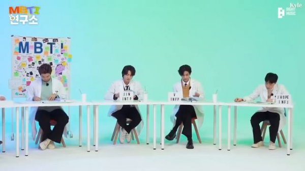 Лаборатория MBTI с BTS, эпизод 1