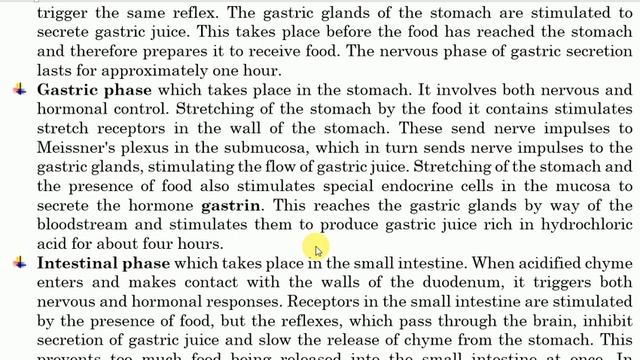 Control of gastric juice secretion,Nutrition part 26, Form five biology смотреть онлайн