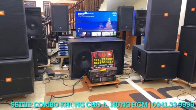 Combo Khủng JBL SRX 725, JBL SRX 718S Với Labgruppen FP 10.000Q | Cao JBL смотреть онлайн