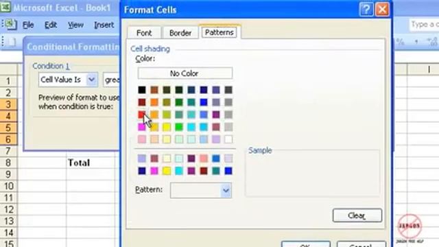Conditional Formatting in Excel 2003 - Making Numbers Stand Out смотреть онлайн