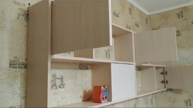 Видео отзыв на полку подвесную настенную ПД-1 Дуб молочный от Мебельной фабрики 