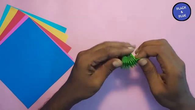 Rainbow Origami Paper Toy Antistress Transformer | Origami Diy Paper Craft | Origami Craft Tutorial смотреть онлайн