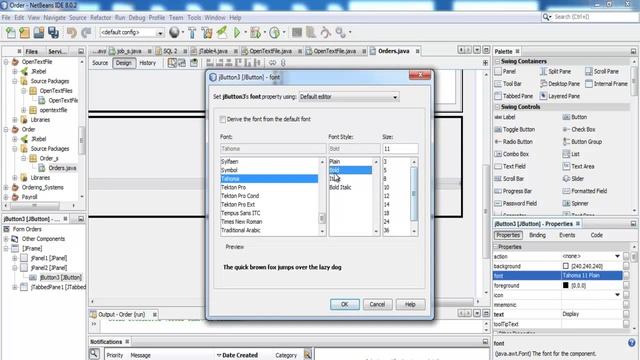 Java NetBeans Ordering Systems Tutorial 1 смотреть онлайн