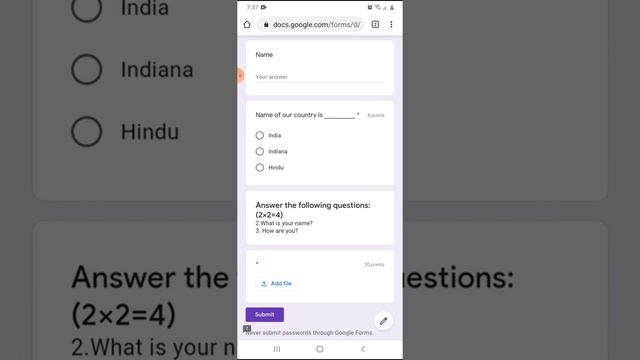 How to upload PDF file in Google Form смотреть онлайн