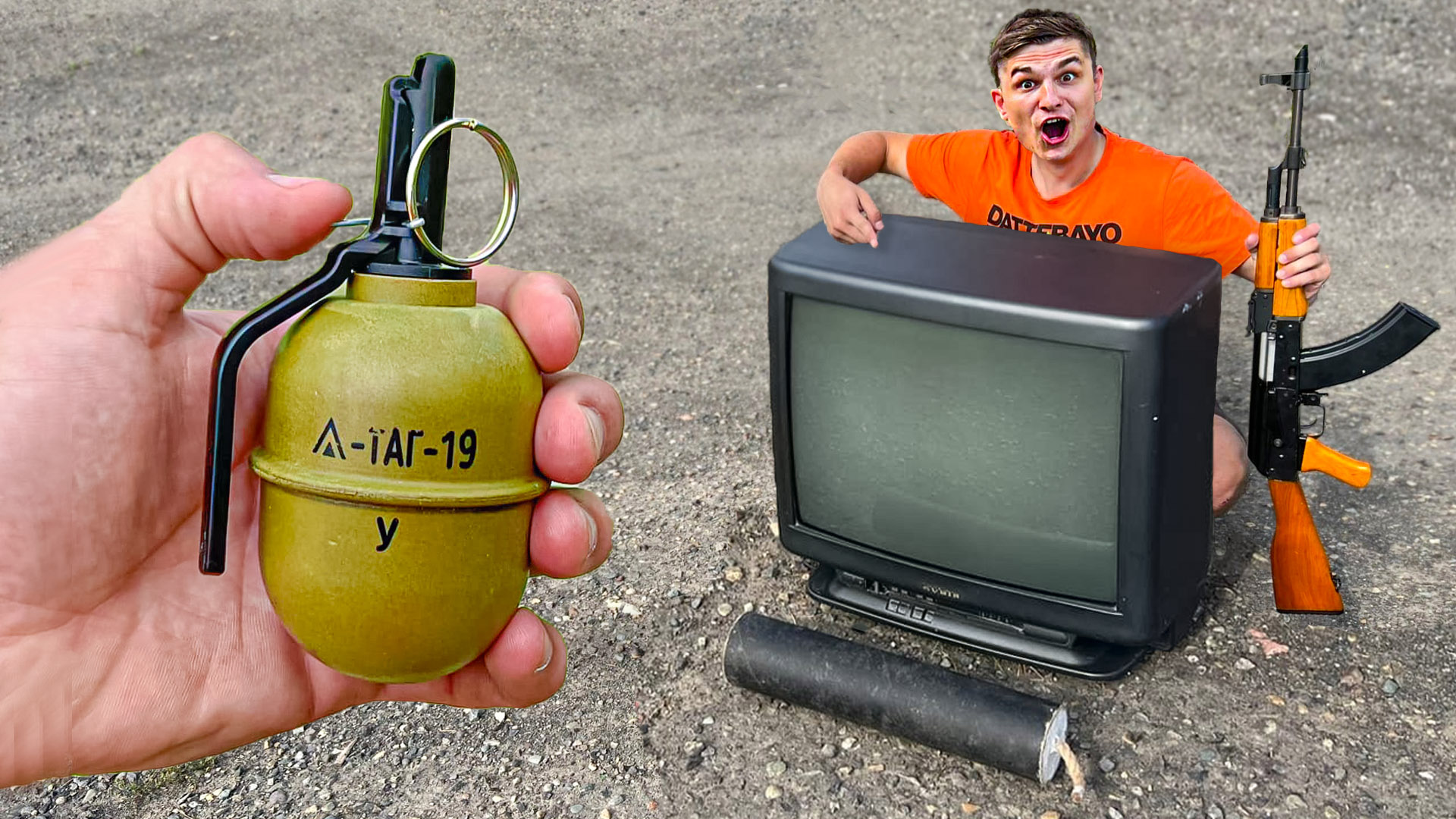 ТЕЛЕВИЗОР + ПЕТАРДА + ПНЕВМАТ + РОГАТКА | ТОП ПЕТАРД В ТЕЛЕВИЗОРЕ смотреть онлайн