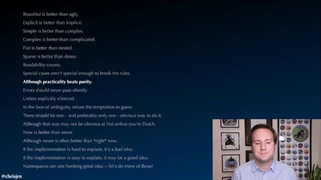 Practicality Beats Purity: The Zen of Python's Escape Hatch? (Christopher Neugebauer) смотреть онлайн